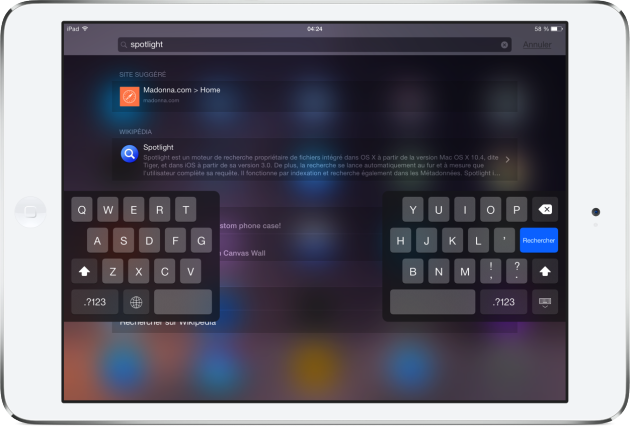 Astuce Spotlight iOS 8 iphone iPad-1