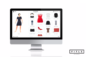 vetement startup shopping  fitle site internet vetement en ligne 3D photo