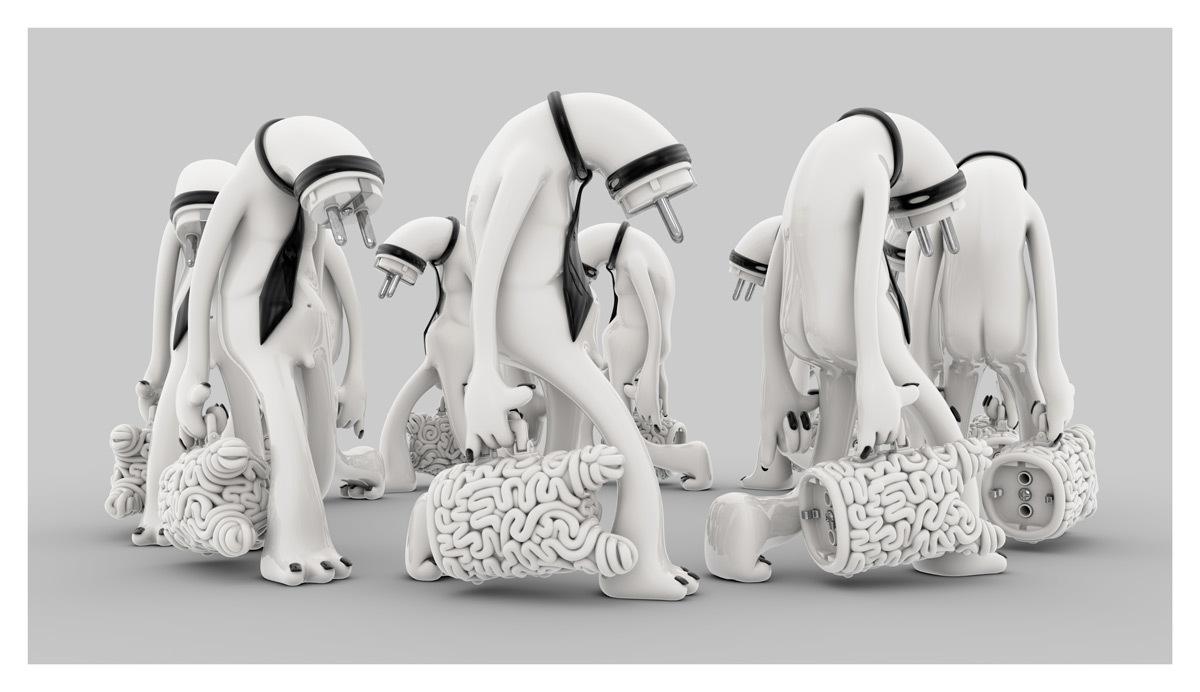 Mark Gmehling – Sculptures digitales