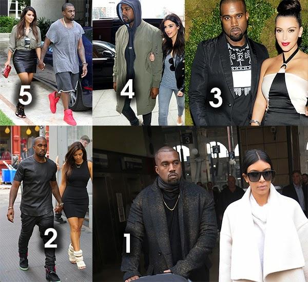 Kim Kardashian : Top 5 des têtes de Kanye West où il se fait royalement chier avec elle !