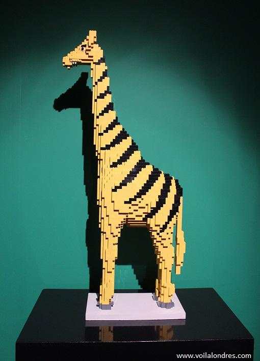 Tiger-giraffe 1 650 briques