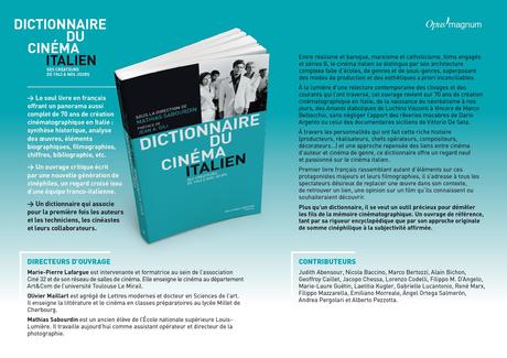 Dictionnaire du cinéma italien: must read! Impression
