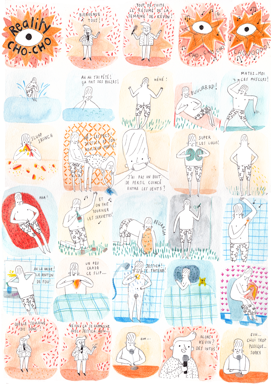 Voici la planche que j'ai réalisée pour les dix ans du co...