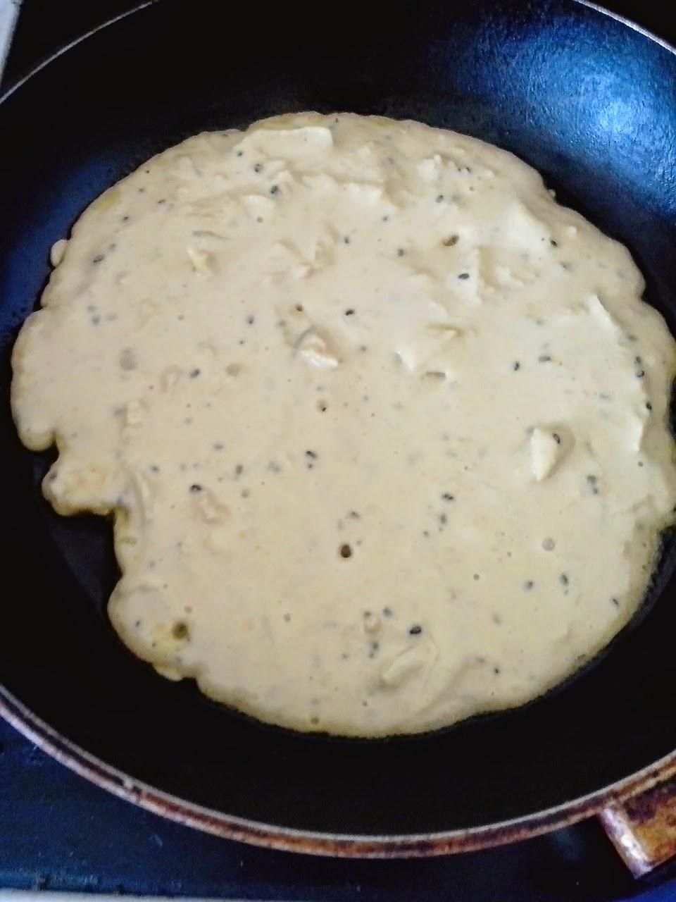 Une omelette (vegan)