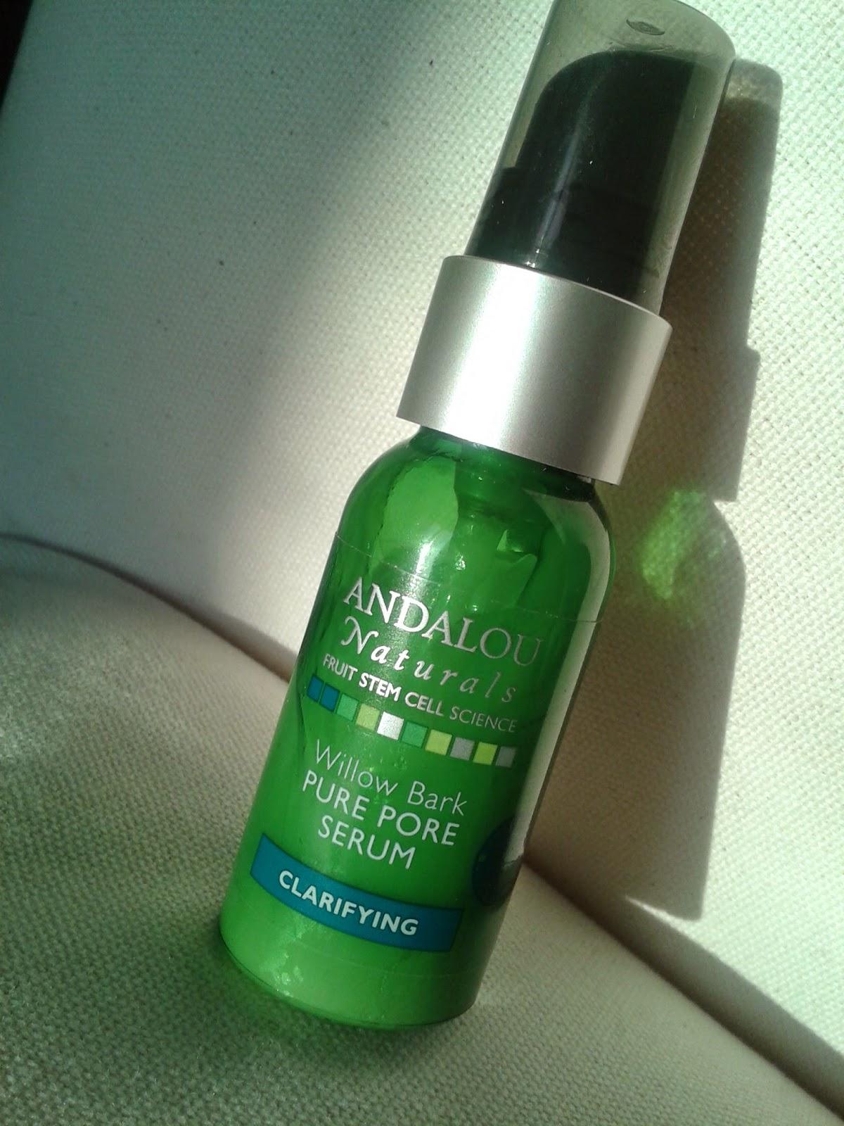 J'ai testé: Le Sérum Pure Pore de Andalou Naturals