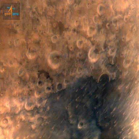 premières images de MOM, syrtis major sur Mars