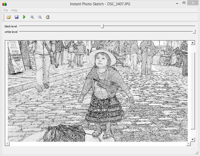 Instant Photo Sketch