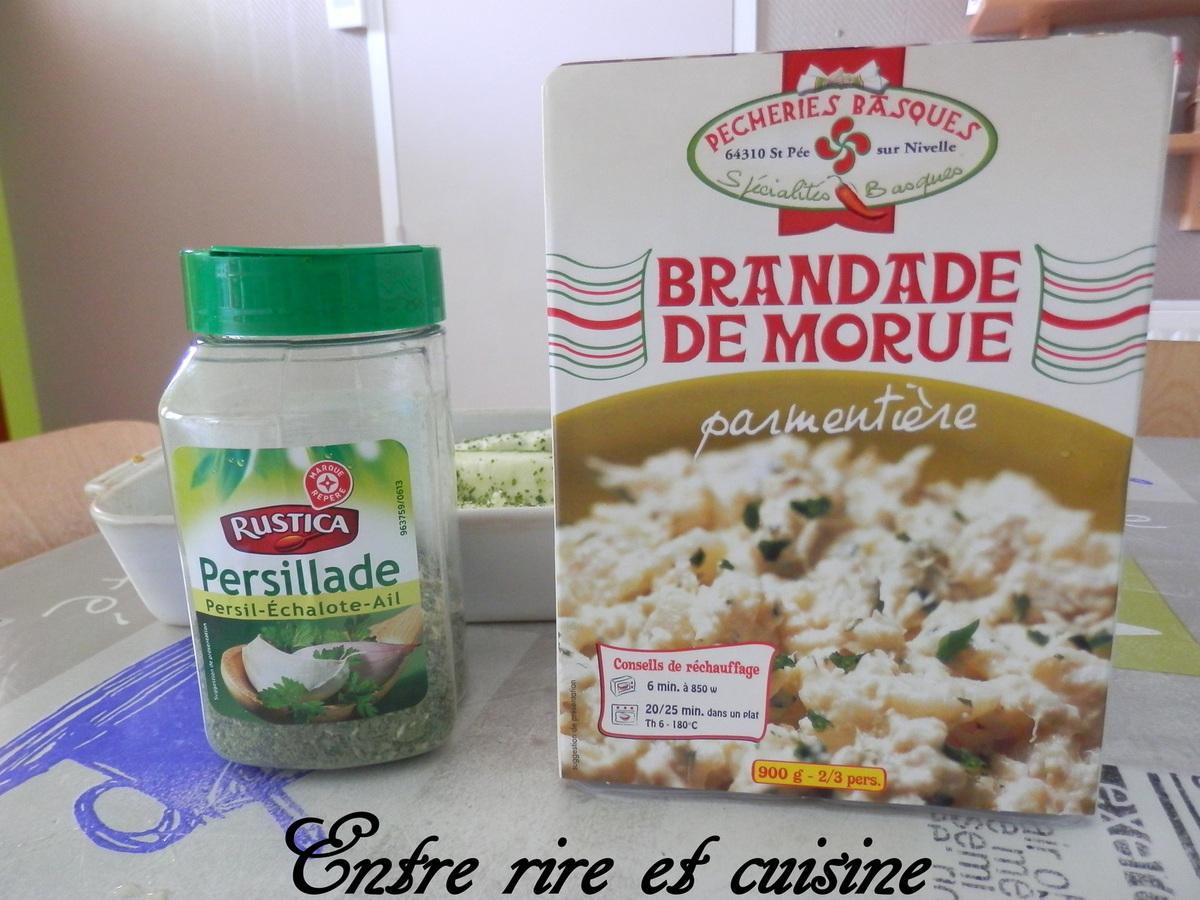 Courgettes farçies à la Brandade de Morue