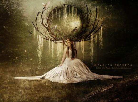 goddess_of_the_woods_by_carlos_quevedo mogwaii