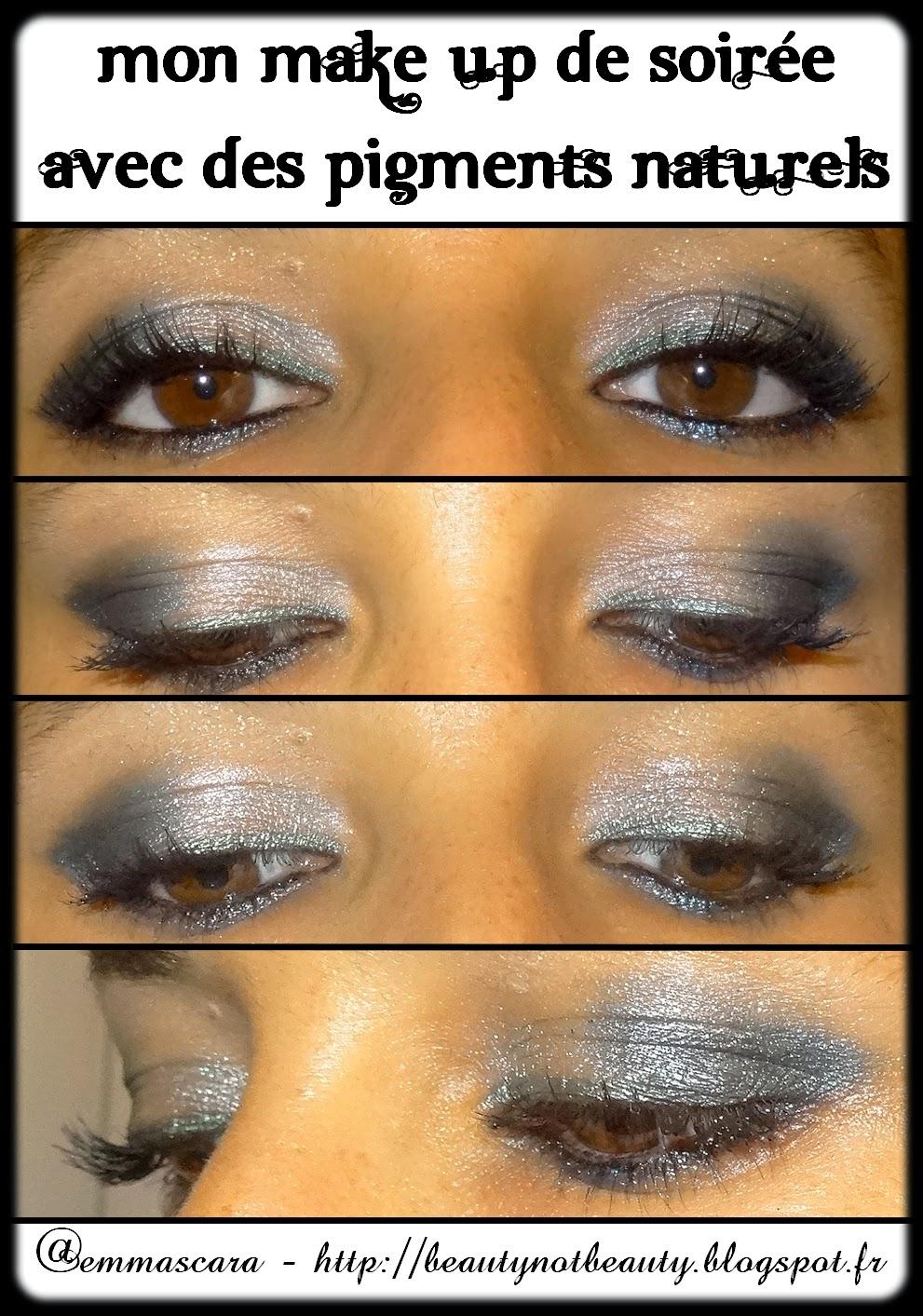 Un maquillage de soirée avec des pigments naturels, c'est possible?