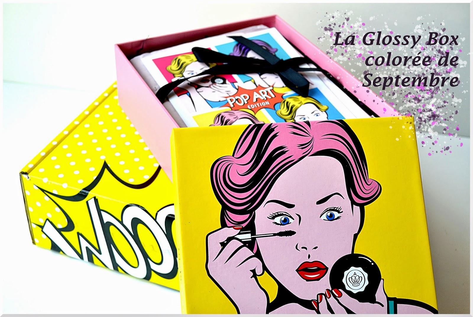 [Box] Une Glossybox totalement colorée en ce mois de septembre