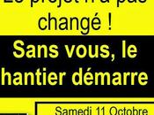 Hyperincinérateur MANIFESTATION OCTOBRE Rochefort Place Colbert C'EST PARTI CONTRE PROJET ÉLUS