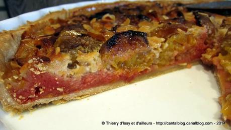 Tarte aux Reine-claude parceque c'est la saison et parceque c'est bon ! REINE-CLAUDE TARTE MAISON