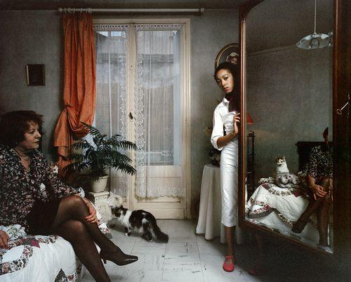 © Aurore Valade, Grand miroir, Intérieurs avec figures, 2007_petit