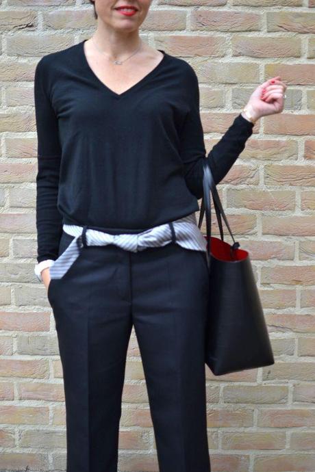 A tie as a belt Isabel Marant Saphir Pantalon