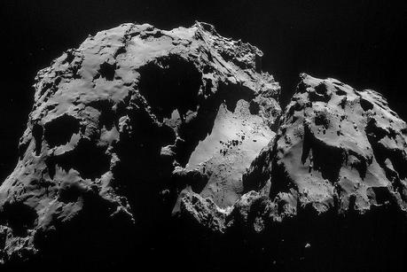Comet 67P on 24 September – NavCam