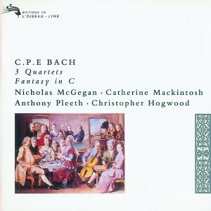 CPE Bach Quatuors Fantasie Christopher Hogwood