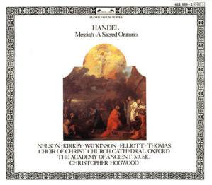 Handel Messiah AAM Christopher Hogwood