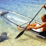 Un Kayak transparent pour admirer les fonds marins!