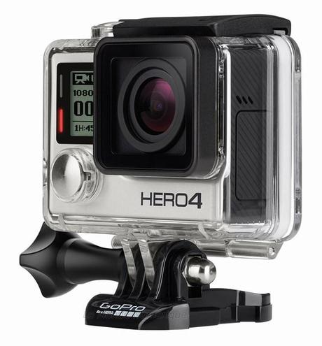 Nouvelle caméra tout terrain GoPro Hero4, Ultra HD à 30 fps et écran tactile au programme