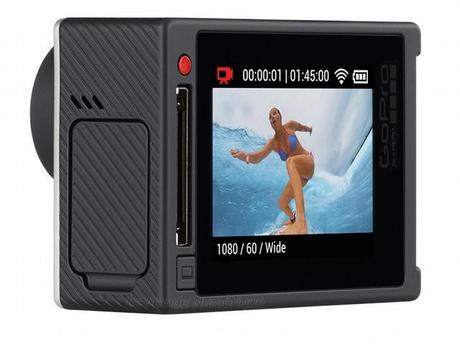 Nouvelle caméra tout terrain GoPro Hero4, Ultra HD à 30 fps et écran tactile au programme