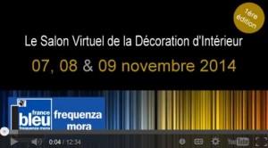 Podcast France Bleu Salon Virtuel de la Décoration Intérieure
