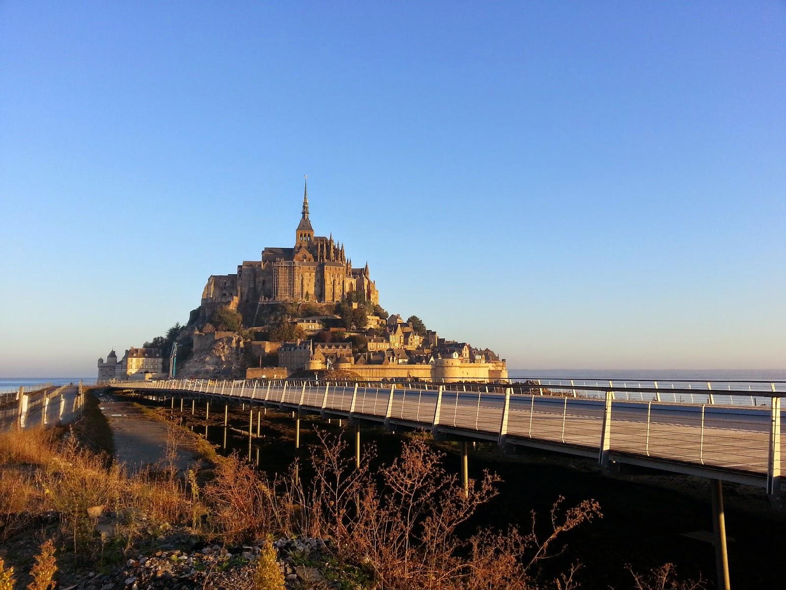 Recueillement au Mont Saint Michel