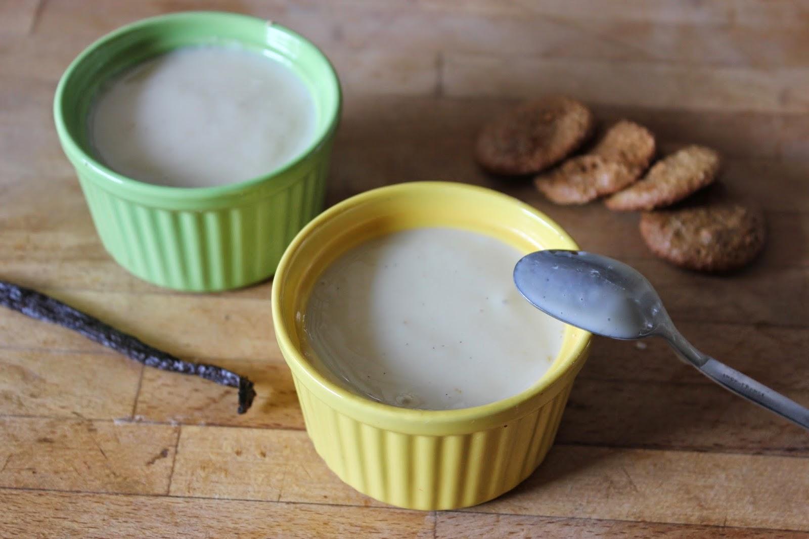 Petites crèmes dessert à la vanille façon Danette