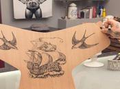 DESIGN: chaises tatouées Pietro Sedda