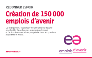 Le chiffre de 150 000 emplois d’avenir a été atteint. 