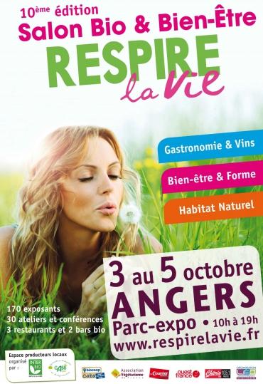 Un salon bio et bien-être à Angers du 3 au 5 octobre
