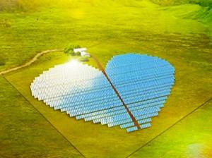 La Nouvelle-Calédonie sera bientôt équipée d'une ferme solaire en forme de coeur. 