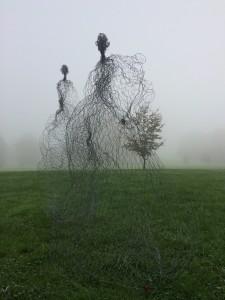 Magic Wire mesh sculpture by Pauline Ohrel