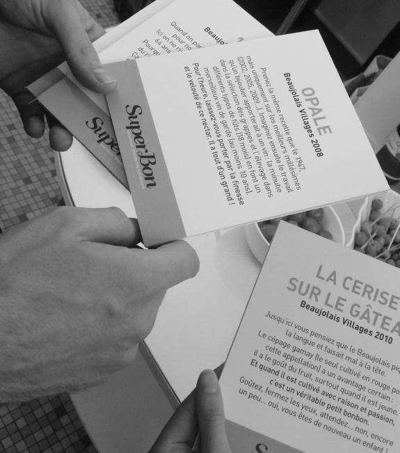 C’était du beaujolais pas nouveau mais superbon !