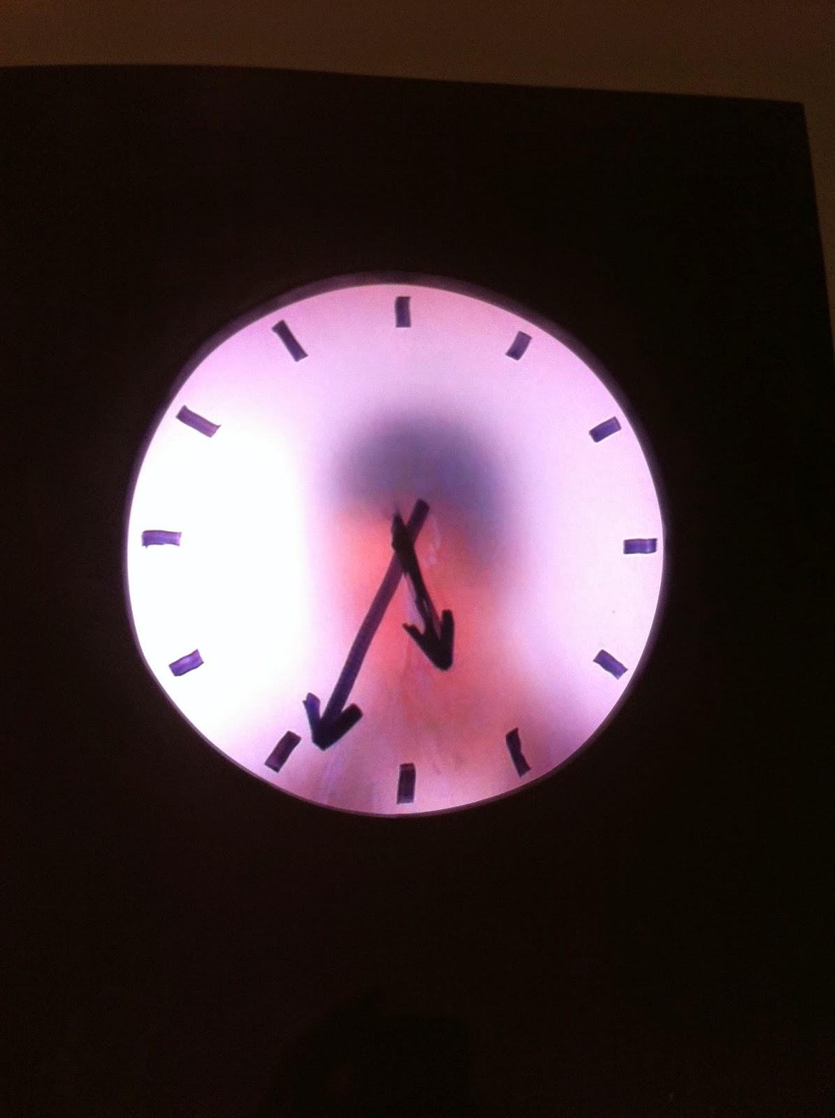 Horloge Grandfather clock, real time