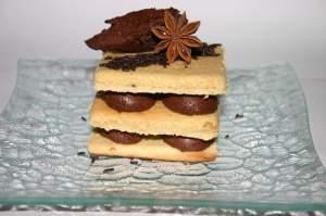 Mille feuille au chocolat