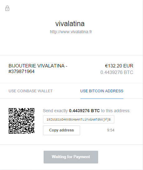 La bijouterie Vivalatina accepte désormais les bitcoins pour régler vos achats de bijoux