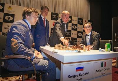 Grand Prix d'échecs de Bakou : La série de victoire continue pour Caruana Photo © Maria Emelianova 