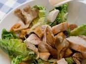 Salade Caesar pleurotes blancs