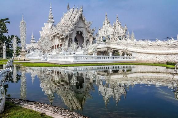 Wat Rong Khun : Le temple plus blanc que blanc Wat-Rong-Khun-Thailande temple blanc mogwaii (39)