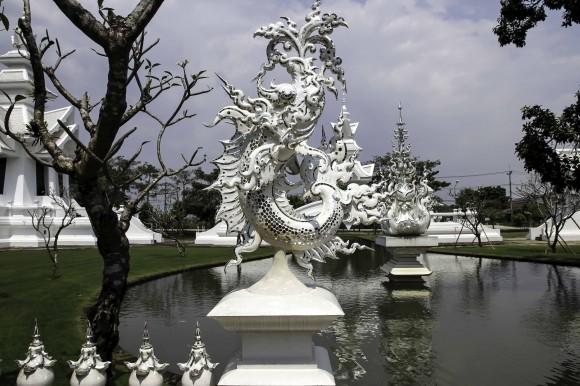 Wat Rong Khun : Le temple plus blanc que blanc Wat Rong Khun