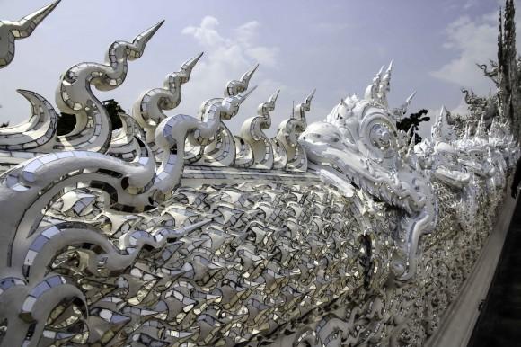 Wat Rong Khun : Le temple plus blanc que blanc Wat Rong Khun