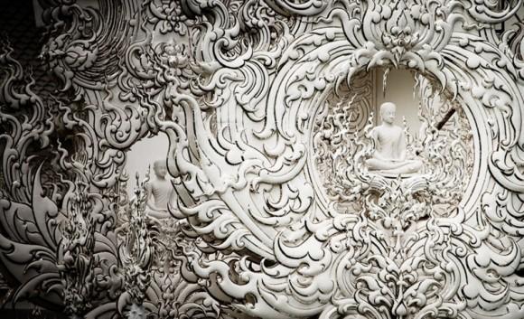 Wat Rong Khun : Le temple plus blanc que blanc Wat-Rong-Khun-Thailande temple blanc mogwaii (10)