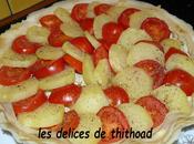 ingrédients pour recette tarte pommes terre tomates