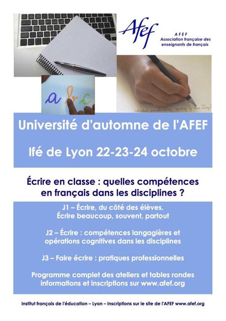 Université d'automne de l'AFEF