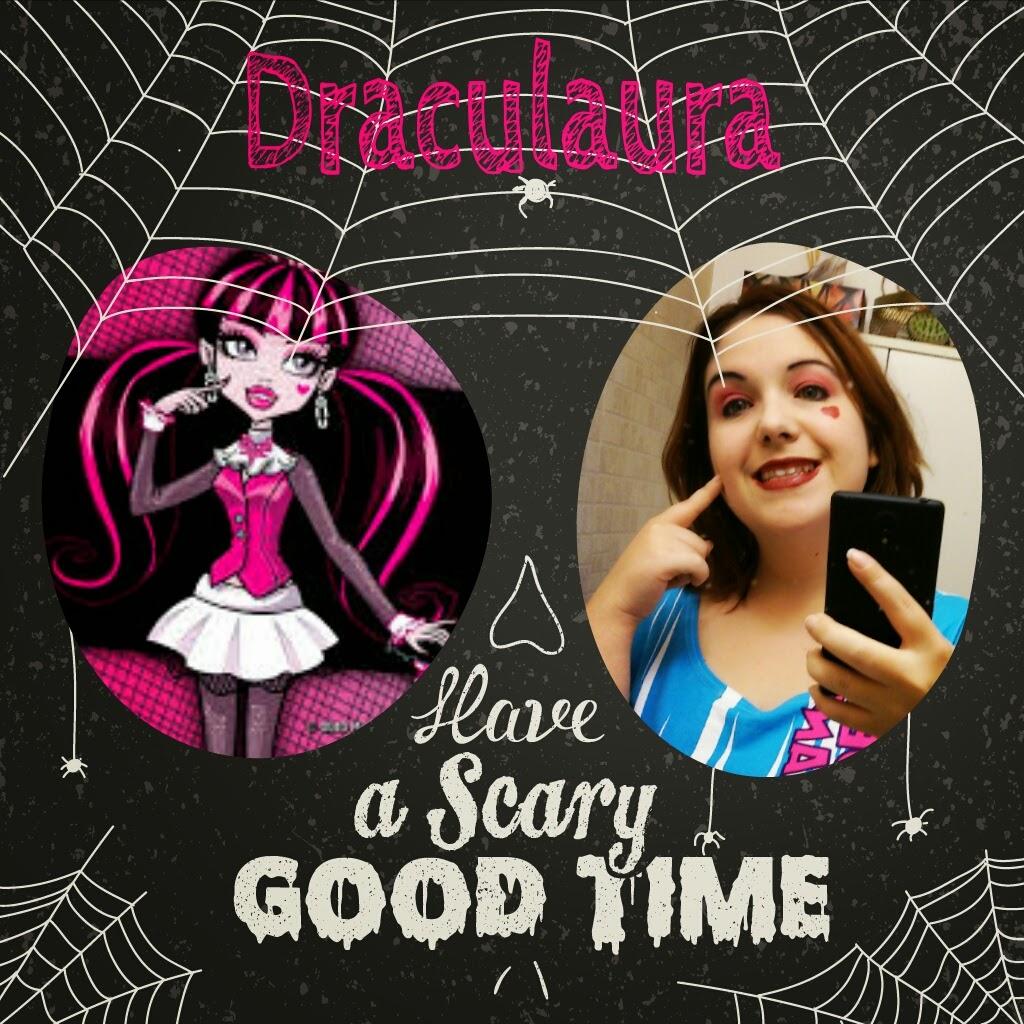 Maquillage Halloween: Draculaura #MonsterHigh