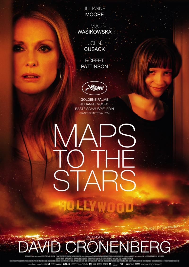 Maps to the Stars cover dvd Maps to the Stars en DVD [Concours Inside]