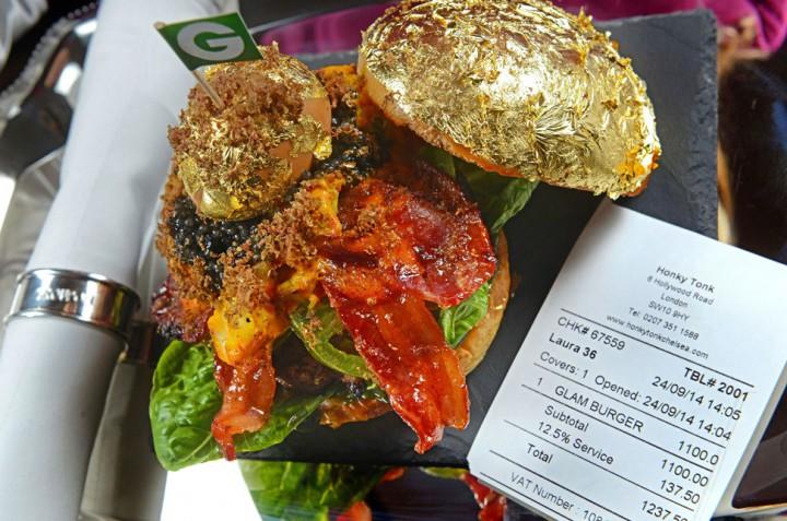 Le Glamburger, l'hamburger à 1 400 euros