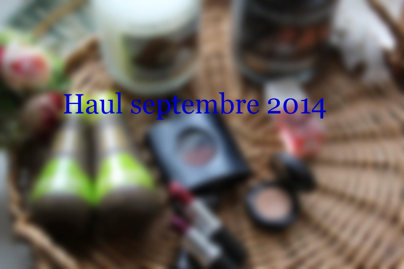Haul septembre 2014