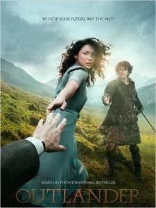 outlander, starz, 2014, tv show, série, poster, affiche